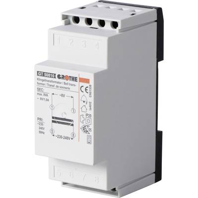 Heidemann 70042 zvonkový transformátor 8 V/AC 1 A-0
