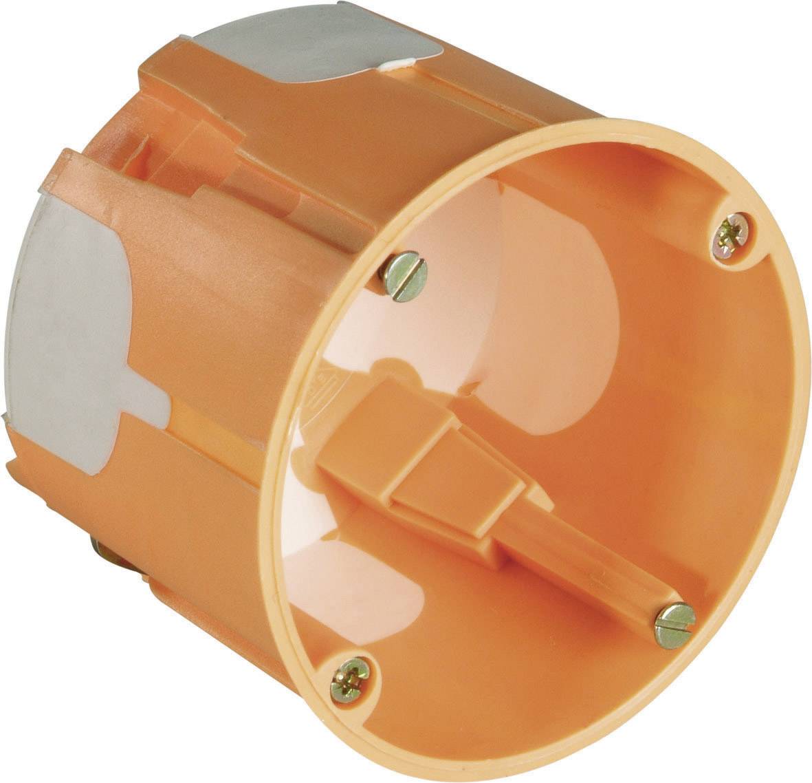 2komponentní krabice, hloubka 61 mm, oranžová, 20 ks