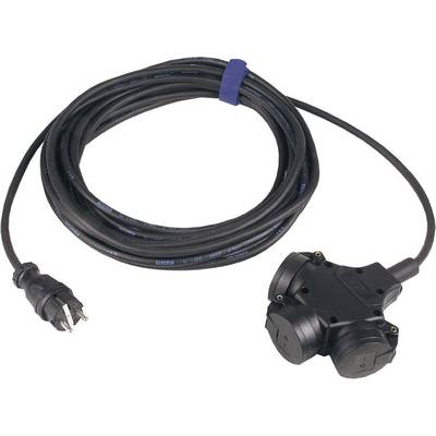 SIROX 345.503 napájecí prodlužovací kabel, 16 A, černá, 3.00 m