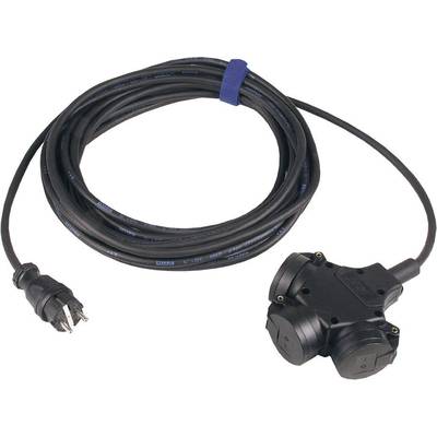 SIROX 345.505 napájecí prodlužovací kabel, 16 A, černá, 5.00 m
