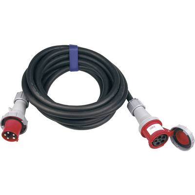 SIROX 367.810 napájecí prodlužovací kabel 63 A černá 10.00 m