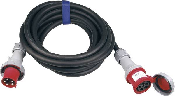 SIROX 367.825 napájecí prodlužovací kabel, 63 A, černá, 25.00 m