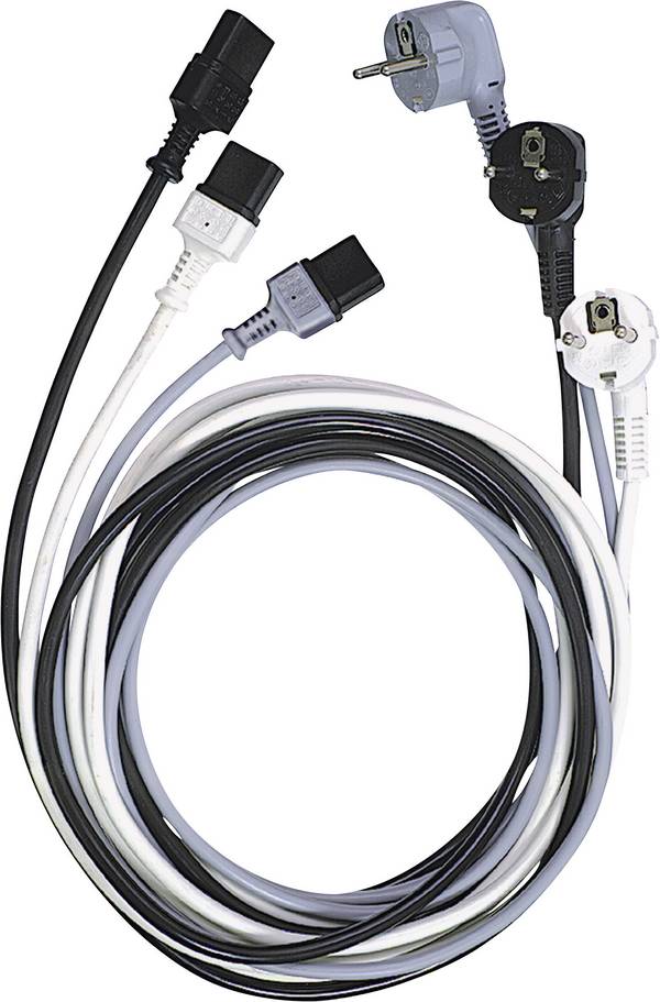 LAPP 73222334 IEC kabel  černá 2.50 m