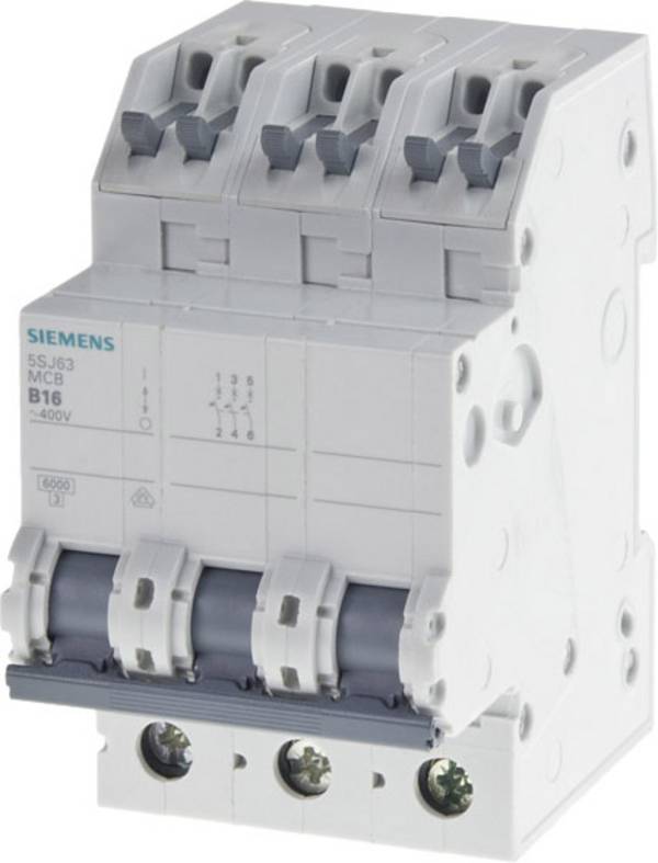 Siemens 5SJ63166KS 5SJ6316-6KS elektrický jistič     16 A