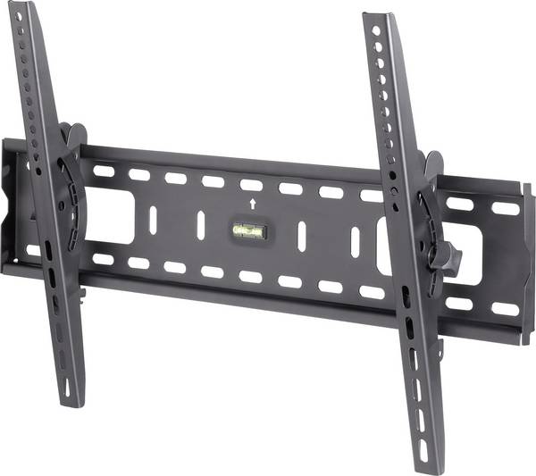 SpeaKa Professional Wall Tilt TV držák na zeď 94,0 cm (37") - 177,8 cm (70") naklápěcí integrovaná vodováha, vhodné pro zakřivené televizory (Curved TV), nastavitelný sklon i bez použití nářadí