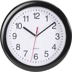 Quartz nástenné hodiny EUROTIME 22221, Vonkajší Ø 25 cm, čierna