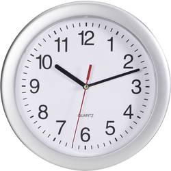 Quartz nástenné hodiny EuroTime 22222, vonkajší Ø 25 cm, strieborná