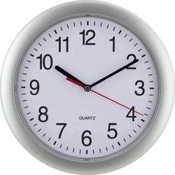 Quartz nástenné hodiny EUROTIME 22222, vonkajší Ø 25 cm, strieborná