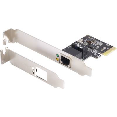 Síťová karta s ethernetovým připojením a dvěma LED kontrolkami. Je určena k rozšíření počítačových připojení.