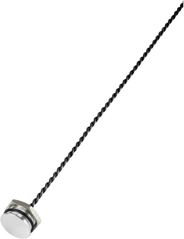 TRU COMPONENTS PS161P10Y01, 647849 piezo tlačítko, 16 mm, 1 ks