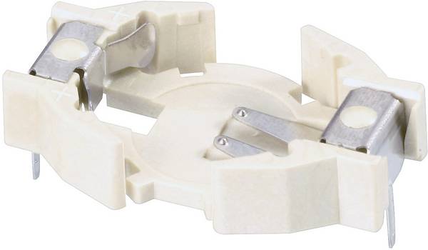 Renata 701105 držák knoflíkových baterií 1x CR 1225 horizontální , montáž THT (d x š x v) 20.3 x 12.7 x 8 mm