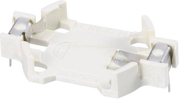 Renata 701106 držák knoflíkových baterií 1x CR 2032 horizontální , montáž THT (d x š x v) 28.5 x 20 x 8.7 mm