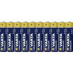 Alkalická baterie Varta Longlife, typ AAA, sada 8 ks