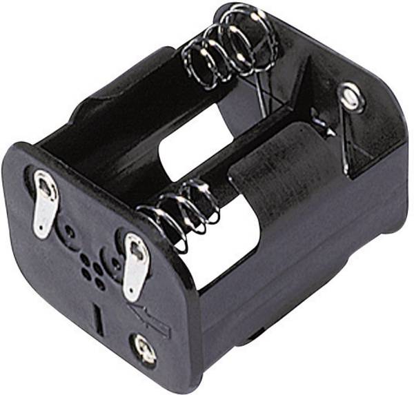 MPD BH22CL bateriový držák 4x Malé mono pájený konektor (d x š x v) 61 x 54 x 40 mm