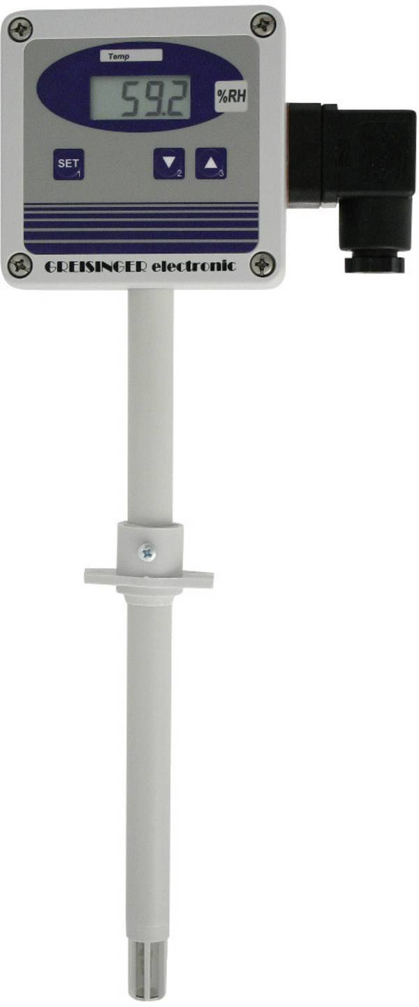 Greisinger GHTU-1K-MP měřicí převodník vlhkoměru, Kalibrováno dle (ISO), 0 % rF-100 % rF