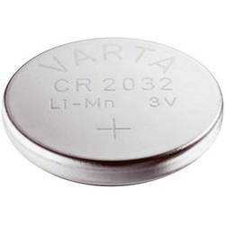 Knoflíková baterie Varta CR2032, lithium, 6032101401