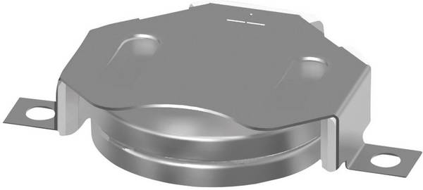 Keystone Electronics 3022 držák knoflíkových baterií 2x CR 2020, CR 2025, CR 2032 horizontální , povrchová montáž SMD  (d x š x v) 34.01 x 22.27 x 6.10 mm