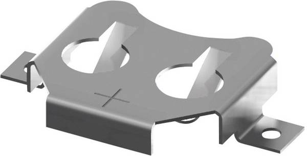 Keystone Electronics 3000 držák knoflíkových baterií 1x CR 1216, CR 1220 horizontální , povrchová montáž SMD  (d x š x v) 18.92 x 12.07 x 3.18 mm