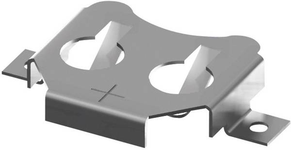 Keystone Electronics 3012 držák knoflíkových baterií 1x CR 1616, CR 1620, CR 1625, CR 1632 horizontální , povrchová montáž SMD  (d x š x v) 23.22 x 15.07 x 3.96 mm
