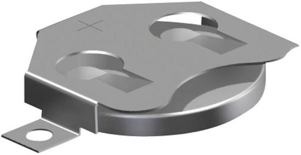 Keystone Electronics 3002 držák knoflíkových baterií 1x CR 2016, CR 2020, CR 2025 horizontální , povrchová montáž SMD  (d x š x v) 30.73 x 19.86 x 3.96 mm