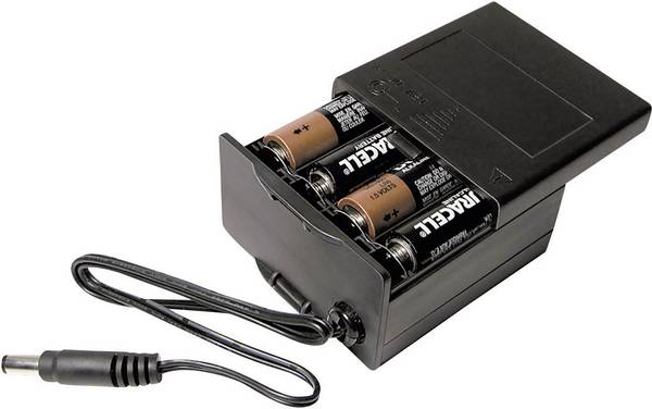MPD BK-030 úložný box na baterie 8x AA  (d x š x v) 71.8 x 65.28 x 37.08 mm