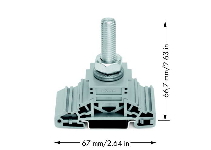 WAGO 885-110 šedá 20 ks