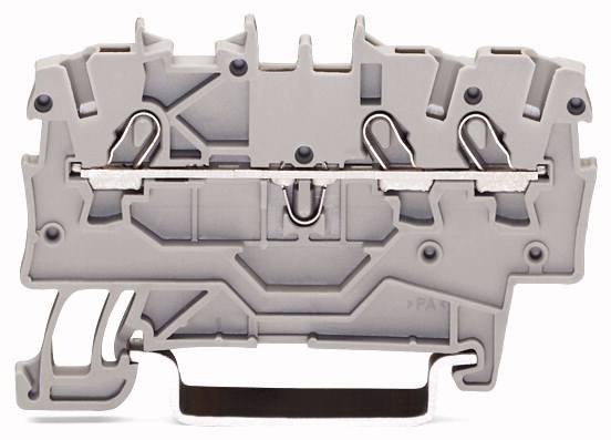 WAGO 2000-1302 průchodková svorka 3.50 mm pružinová svorka oranžová 100 ks