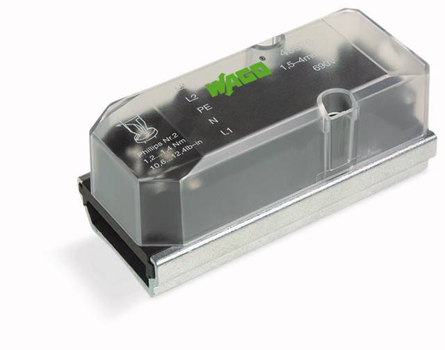 WAGO 895-1052 svorkovnicový modul kulatý kabel - plochý kabel Počet kontaktů: 5 transparentní 25 ks Piece