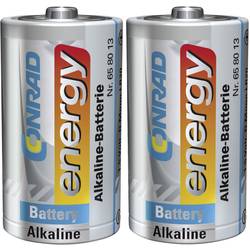 Sada 2 ks CONRAD ENERGY ALKALINE VEĽKÉ MONO