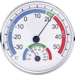 Teploměr a vlhkoměr TH101E, stříbrná