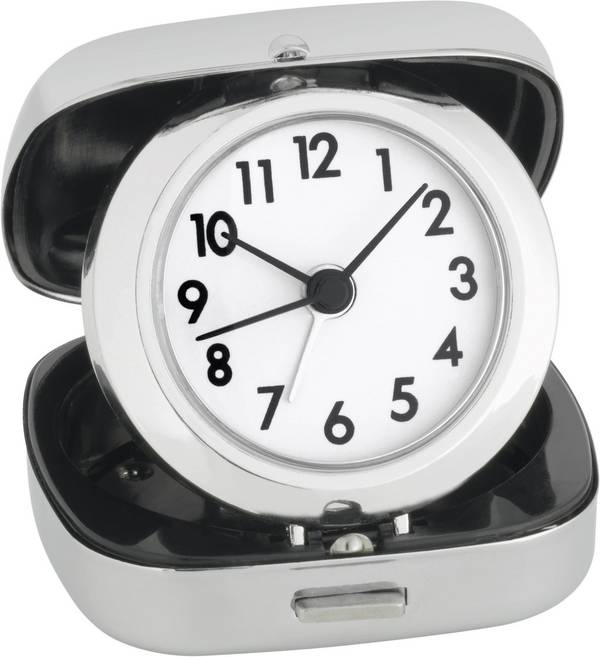 TFA Dostmann  60-1012  Quartz  budík  stříbrná  časů buzení 1