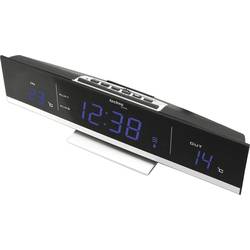 Bezdrátové hodiny s teploměrem Techno Line WS 6810, 285 x 70 x 55 mm, modrá