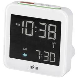 DCF budík Braun Multiband XL 66019, bílá