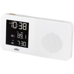 DCF budík s rádiem Braun, 66022, 180 x 90 x 45 mm, bílá