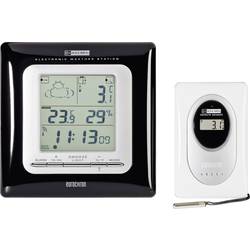 Bezdrátová meteostanice Eurochron EFWS 701, KW-9009 + KW-9010, černá