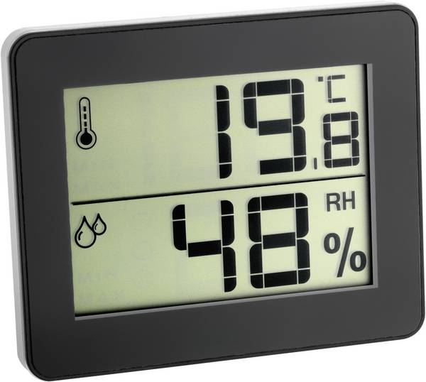 TFA Dostmann 30.5027.01 teploměr a vlhkoměr černá 30.5027.01