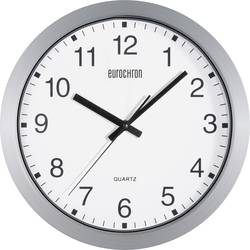 Analógové nástenné hodiny Eurochron EQWU 880, 30 cm, strieborné