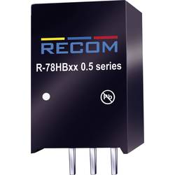 DC / DC menič napätia, DPS RECOM R-78HB12-0.5, 48 V/DC, 12 V/DC, 0.5 A, 6 W