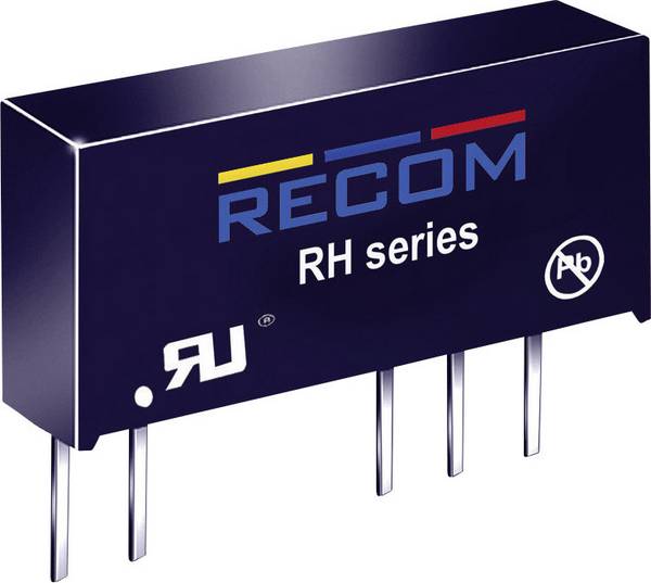 RECOM RH-0515D DC/DC měnič napětí do DPS 5 V/DC 15 V/DC, -15 V/DC 33 mA 1 W Počet výstupů: 2 x Obsah 1 ks
