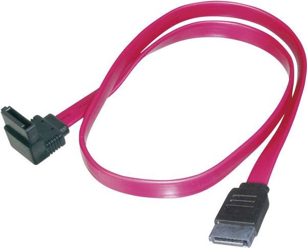 Digitus pevný disk kabel [1x SATA zásuvka 7-pólová - 1x SATA zásuvka 7-pólová] 0.50 m červená