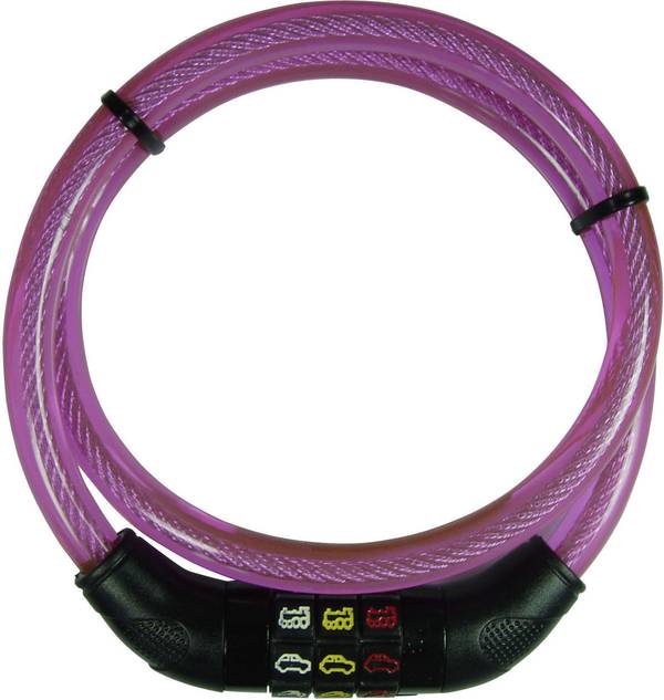 Security Plus CSL80Pink lankový zámek  růžová  číslicový zámek se symboly