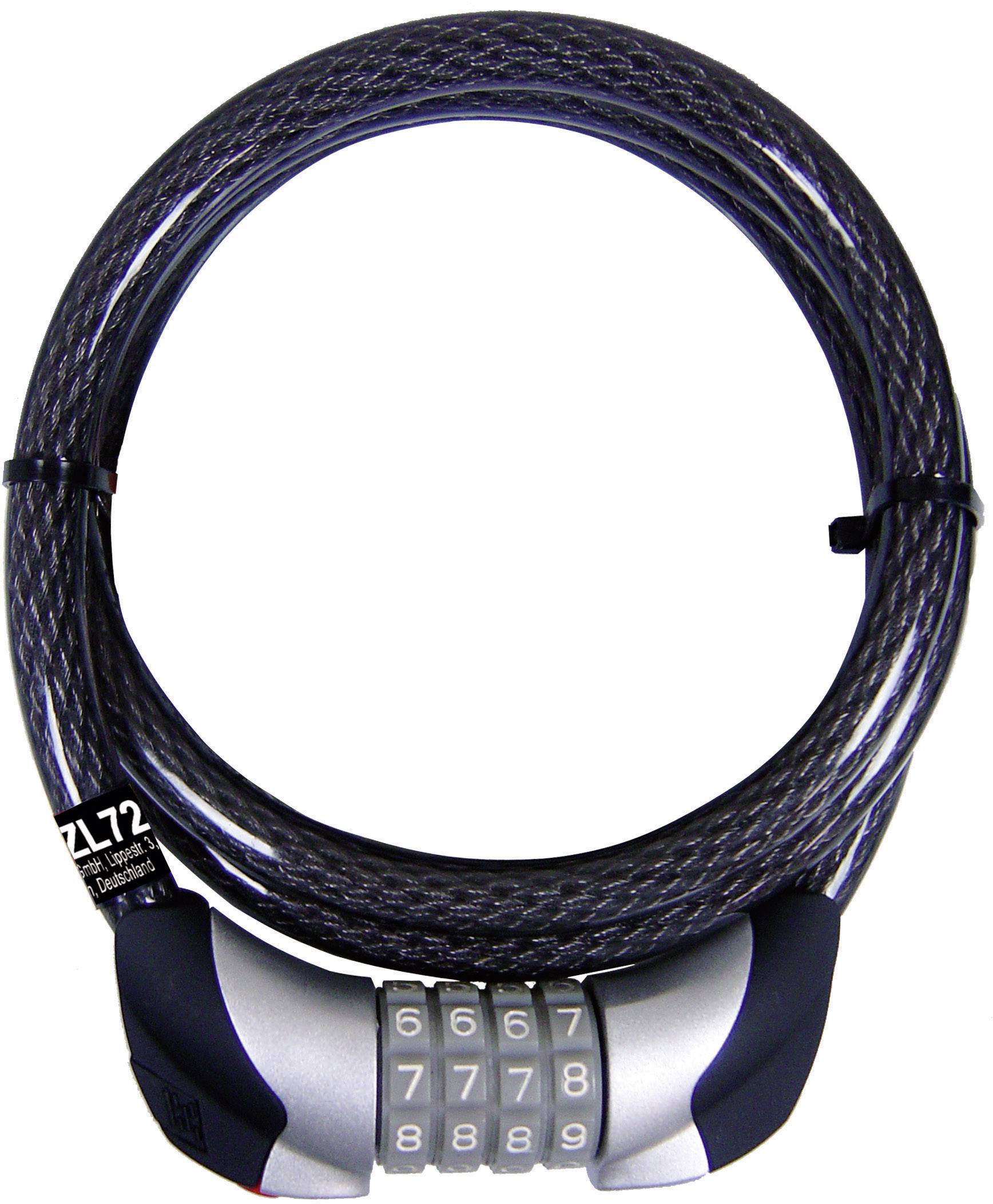 Security Plus ZL72 lankový zámek černá číslicový zámek