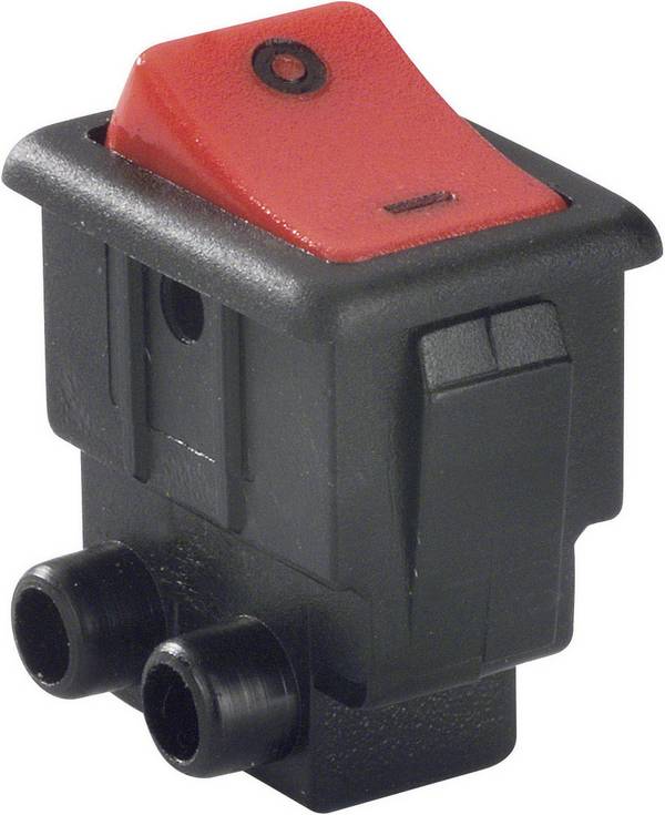interBär 8004-005.81 kolébkový spínač 8004-005.81 250 V/AC 10 A 1x vyp/zap s aretací 1 ks