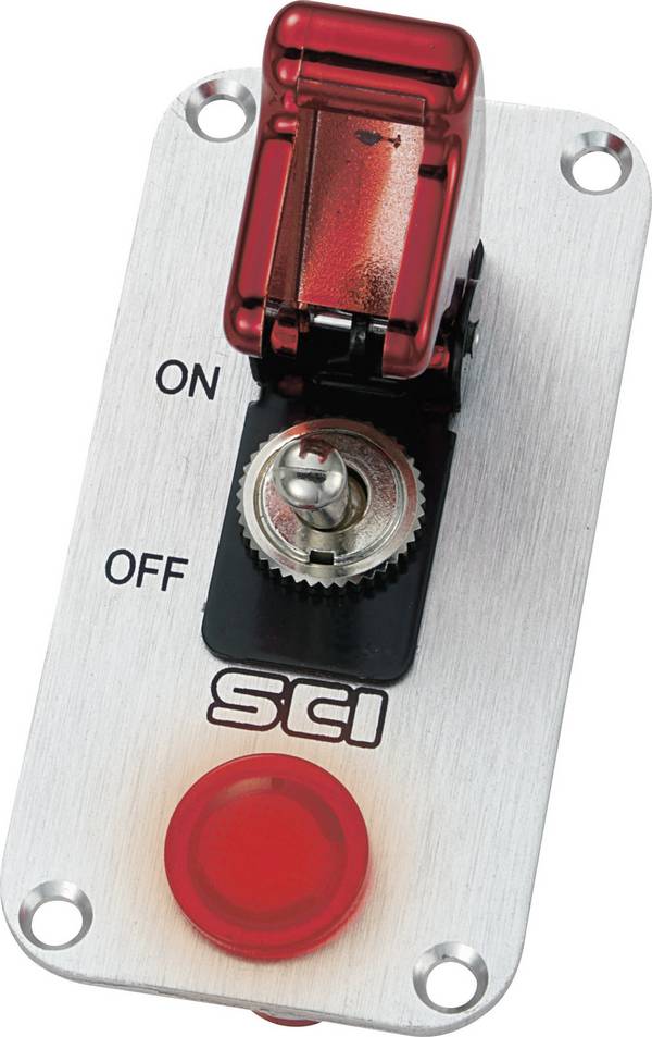 TRU COMPONENTS TC-R18-P1A 1587936 ovládací panel pro auta, 1x vyp/zap, 12 V/DC, 20 A