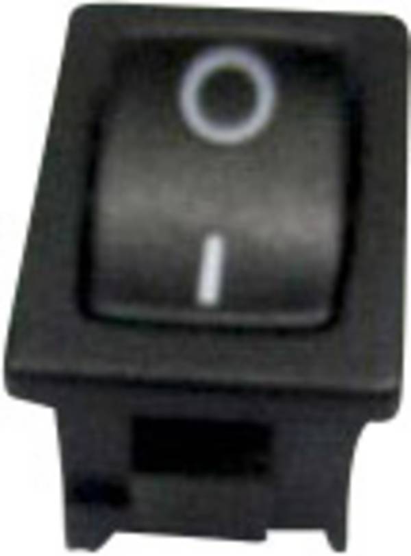 TRU COMPONENTS 1587516 kolébkový spínač TC-R13-66E-02 250 V/AC 6 A 1x zap/(vyp) bez aretace 1 ks
