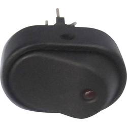 Kolískový spínač do auta TRU COMPONENTS TC-R13-133L-SQ RED, 1 ks