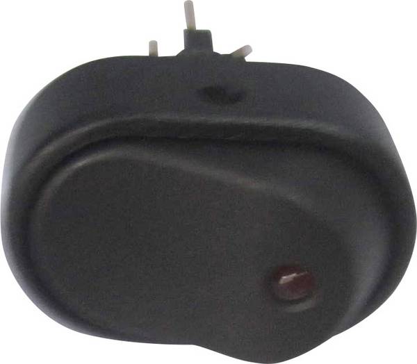 TRU COMPONENTS TC-R13-133L-SQ RED 1587552 kolébkový přepínač do auta, 12 V/DC, 30 A