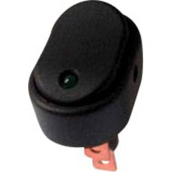 Kolískový spínač do auta TRU COMPONENTS TC-R13-133L-SQ GREEN, 1 ks