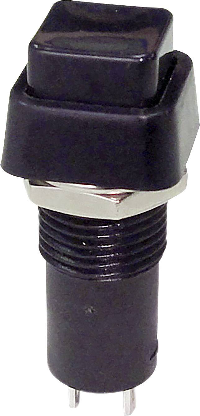 TRU COMPONENTS TC-R13-23B-05BK, 1587699 tlačítkový spínač, 12.2 mm, 250 V/AC, 1.5 A, 1 ks