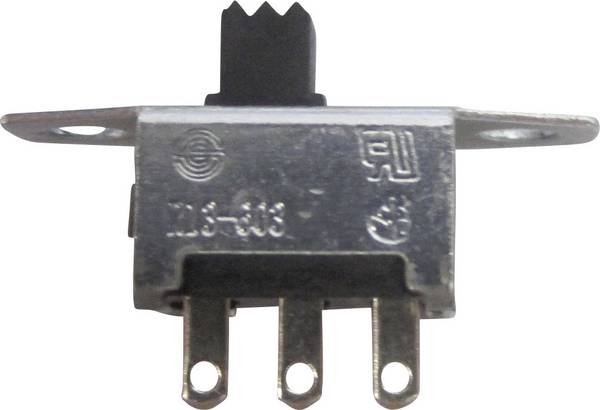TRU COMPONENTS 6351072 TC-R13-603C-05 posuvný přepínač 250 V/AC 3 A 1x zap/zap 1 ks